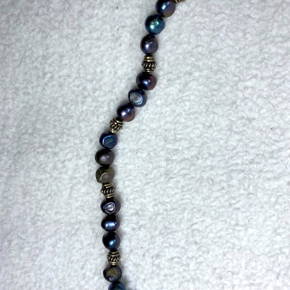 Tahitian Black Pearl Necklace - Picture 3 of 6